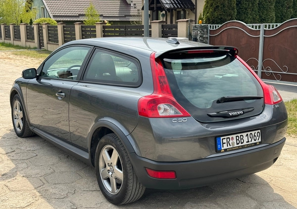 Volvo C30 cena 13999 przebieg: 246000, rok produkcji 2008 z Golub-Dobrzyń małe 211